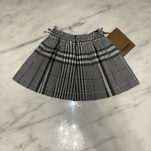 Girls 4Y Burberry Black IP Chk dress